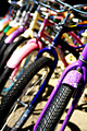 Colorful bikes...