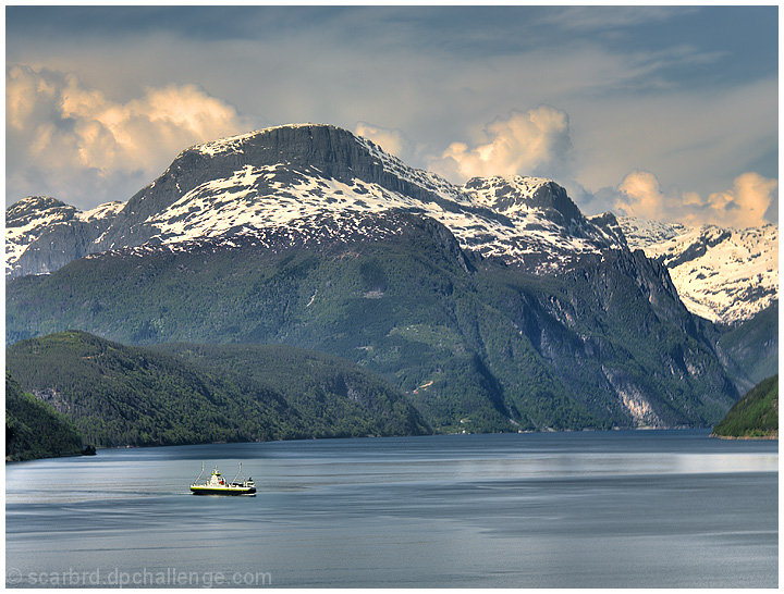 Ferry Across The Fjord