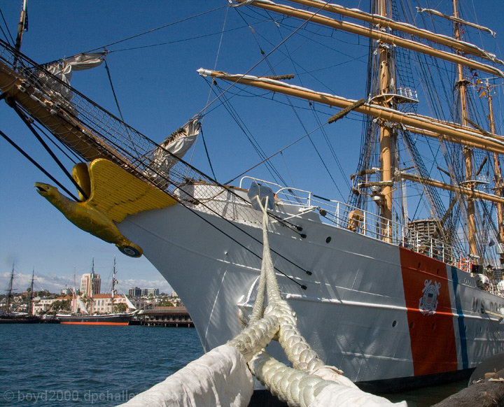 USCG Eagle - The US military's only active square rigged ship