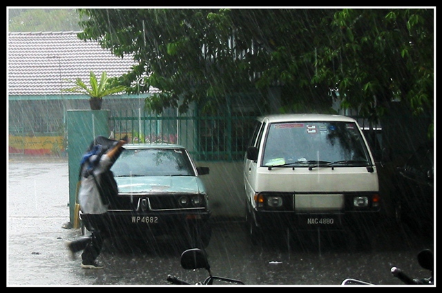 Drenched!
