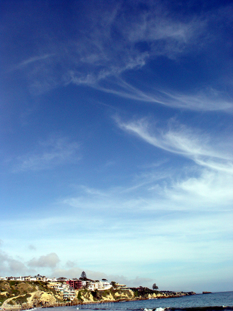 Cirrus change in the weather