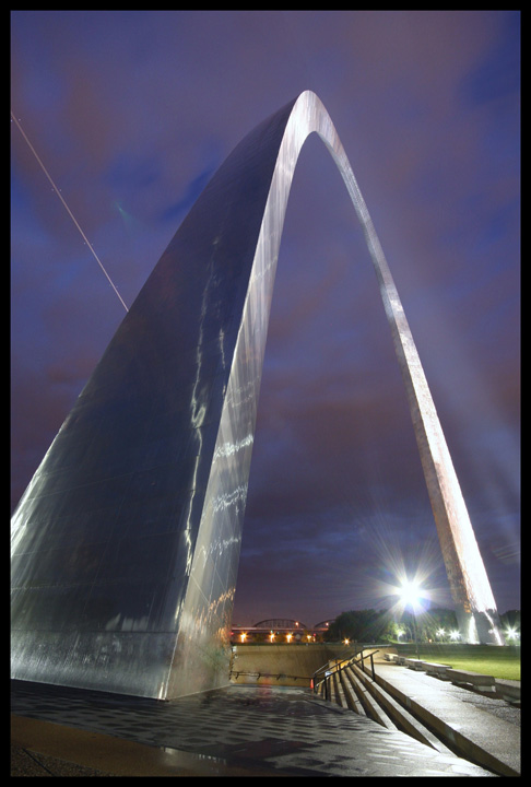 St Louis Gateway Arch on the Riverfront