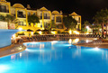 The Pool At Night