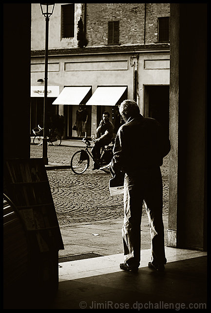 Late Afternoon at the Bookshop