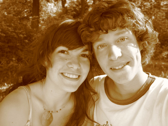 Young lovers