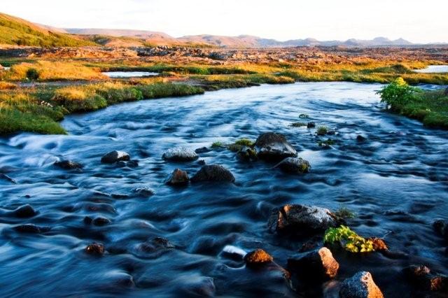 Rough landscape in middle of nowhere