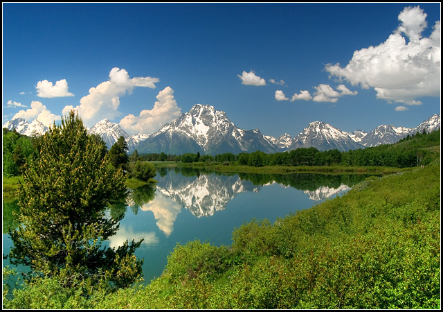 Tetons at Oxbow Bend