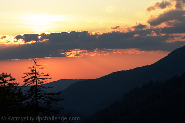 Smokey Mountain Sunset