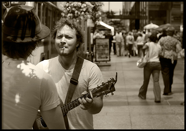 Street Duo - Nicollet Mall, Minneapolis