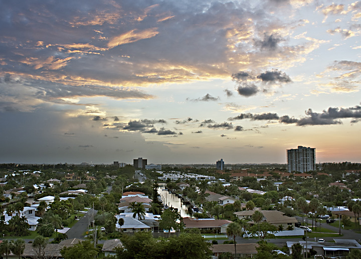 Sunset on Ft. Lauderdale