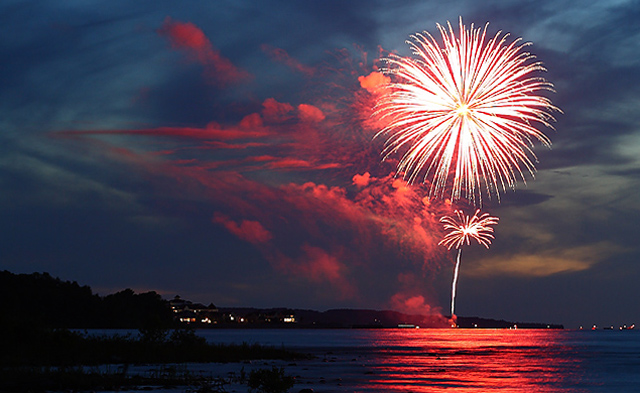 Fireworks Over the Bay