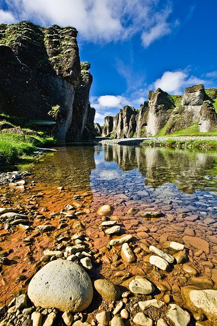 Colourful canyon