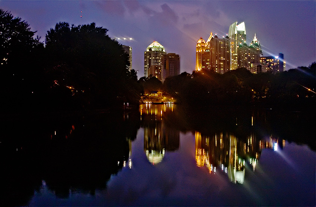 Humid Atlanta Night