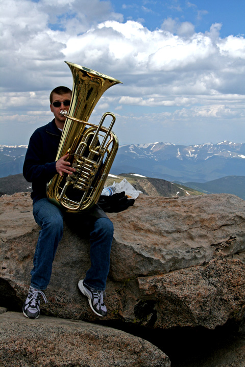 Classical music at 14,268' elevation.