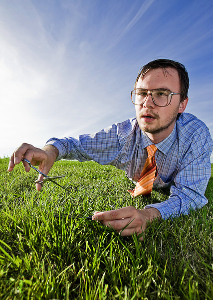 Lawn mowing to perfection