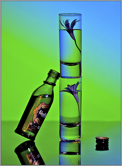 Study In Blue And Green