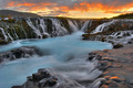 Daybreak at the falls