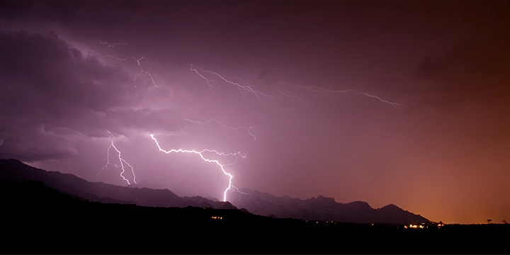 Lightning on the Mountain