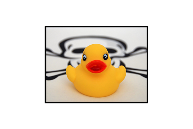 Bisphenol A. Ducky, descendant of Rubber Ducky