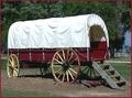 Covered Wagon of the Old Wild West