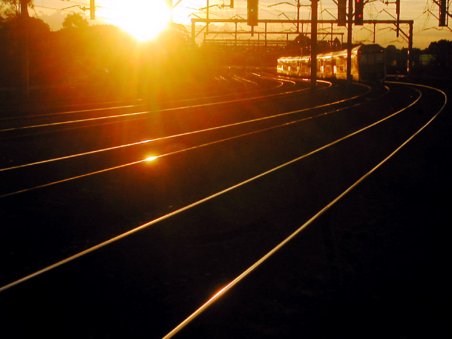 Sunset Train