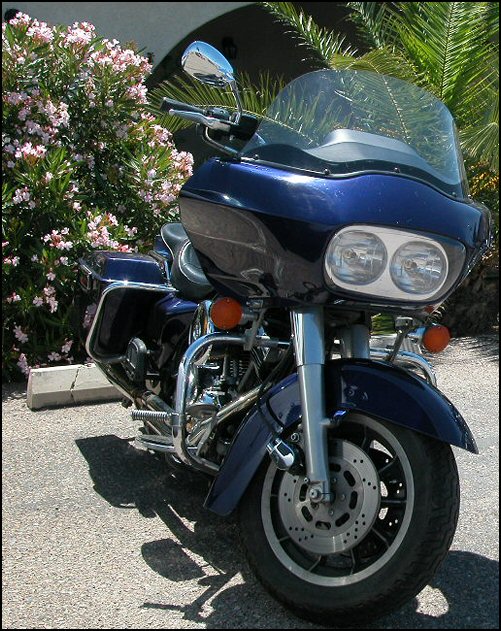 "Electra Glide in Blue"