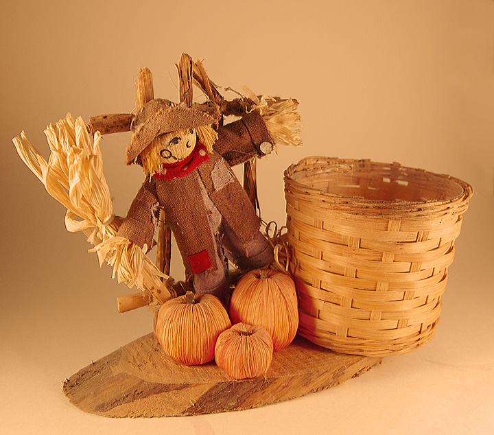 Rustic fall planter, small