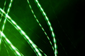Painting with Streetlights and Bushes