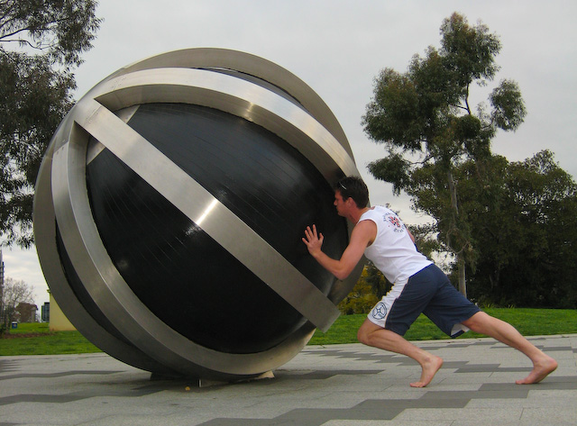 You'd Think a Ball would Roll