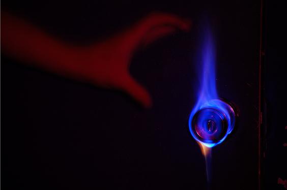 Flaming Handle