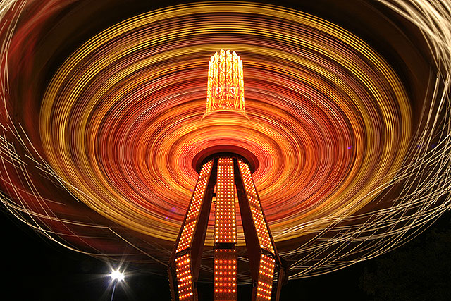 Spinning Around at The Fair