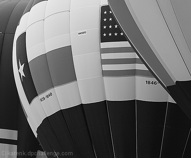 Red White and Balloon