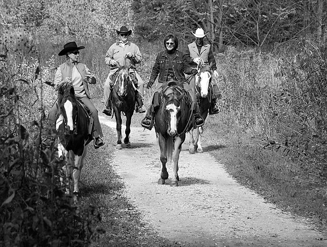 Riding the Trails