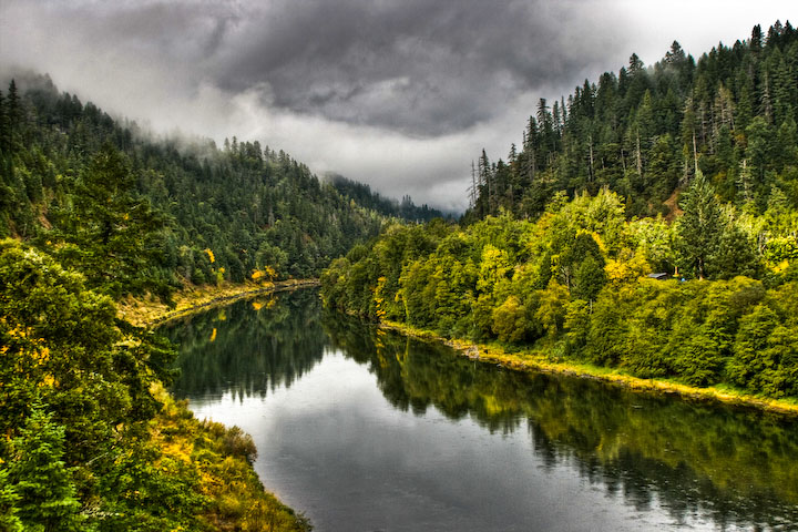 The rogue River