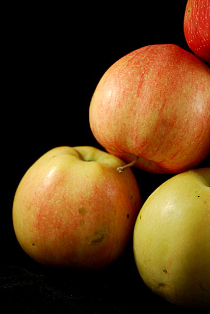 Apple Pyramid Upside Down