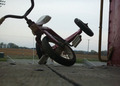 Tricycle on the Caboose