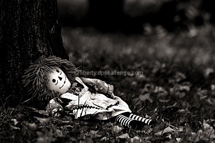 "I’m in a dreadful fright. I don't know where I left my doll, and she'll be out all night!"