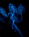 Smoke breathing dragon