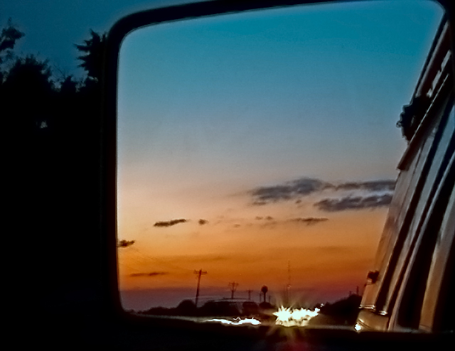 Looking back on last light.....  (long exposure)