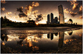 Sunset over Seoul