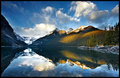 Sun kissed morning with Lake Louise