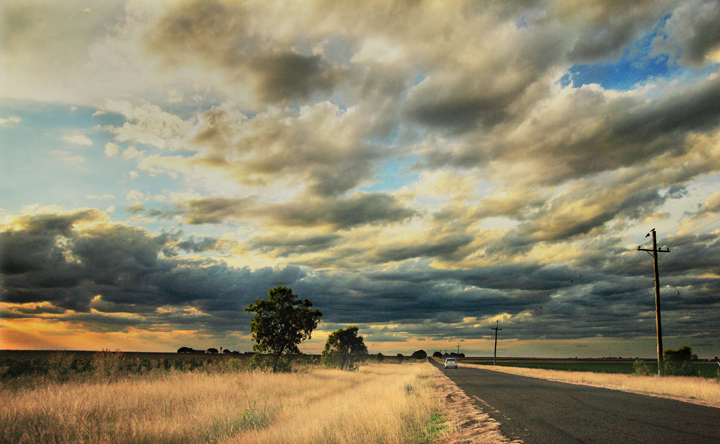 "Country Living" Late Afternoon