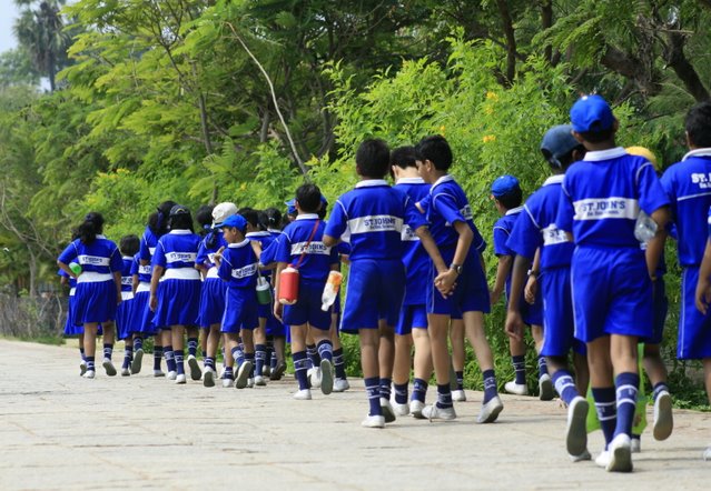 Marching in Blue