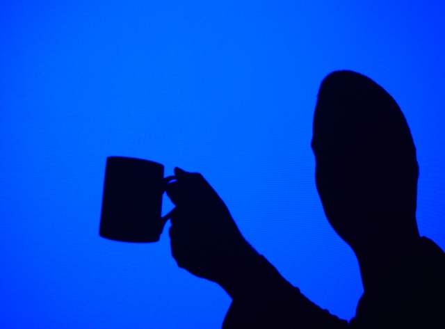 Cup of blue