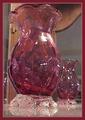 Cranberry Glass Reflections