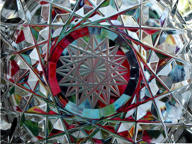 cut glass kaleidoscope