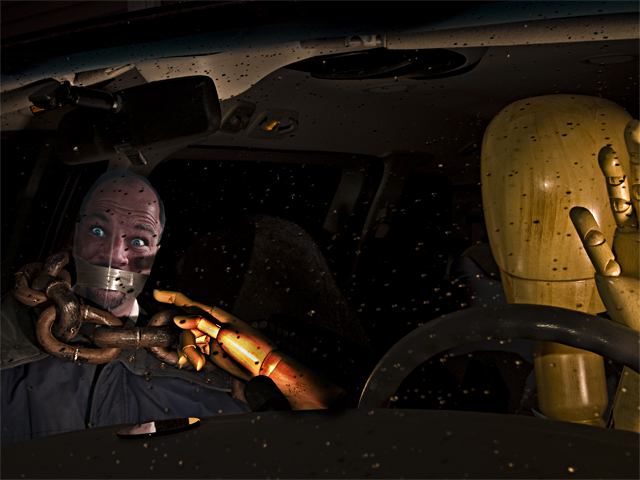 Kidnapped by a giant woody