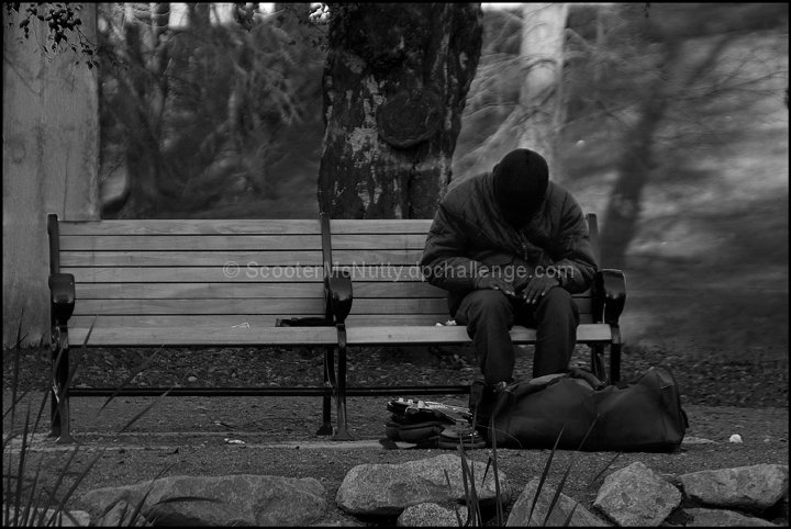 Rest stop for the homeless