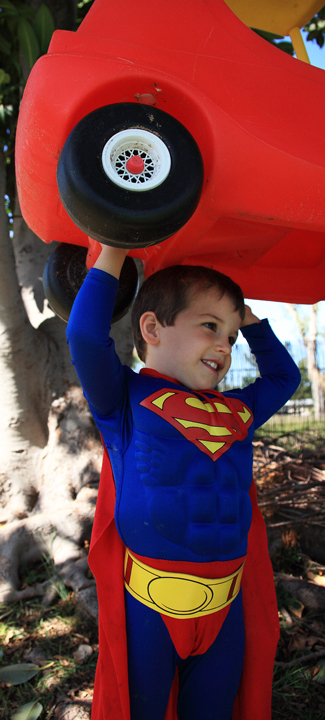 Superboy To The Rescue!
