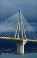 the lines of the bridge